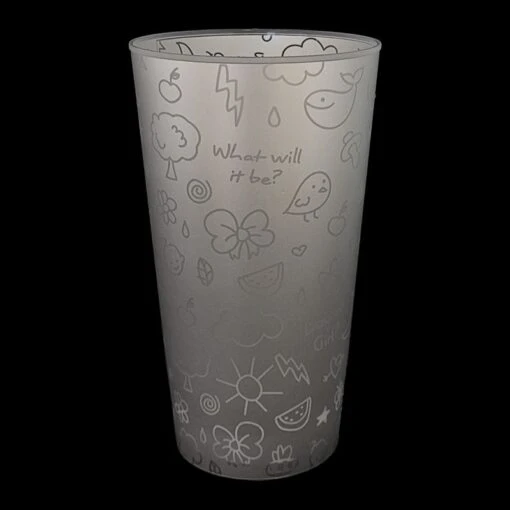 LED Cup - Gender Reveal - Blauw