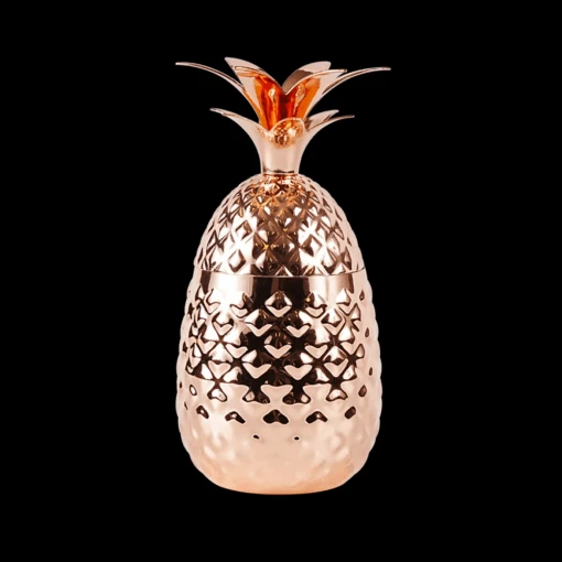 RVS Cocktailglazen Ananas - 36cl - Roségoud
