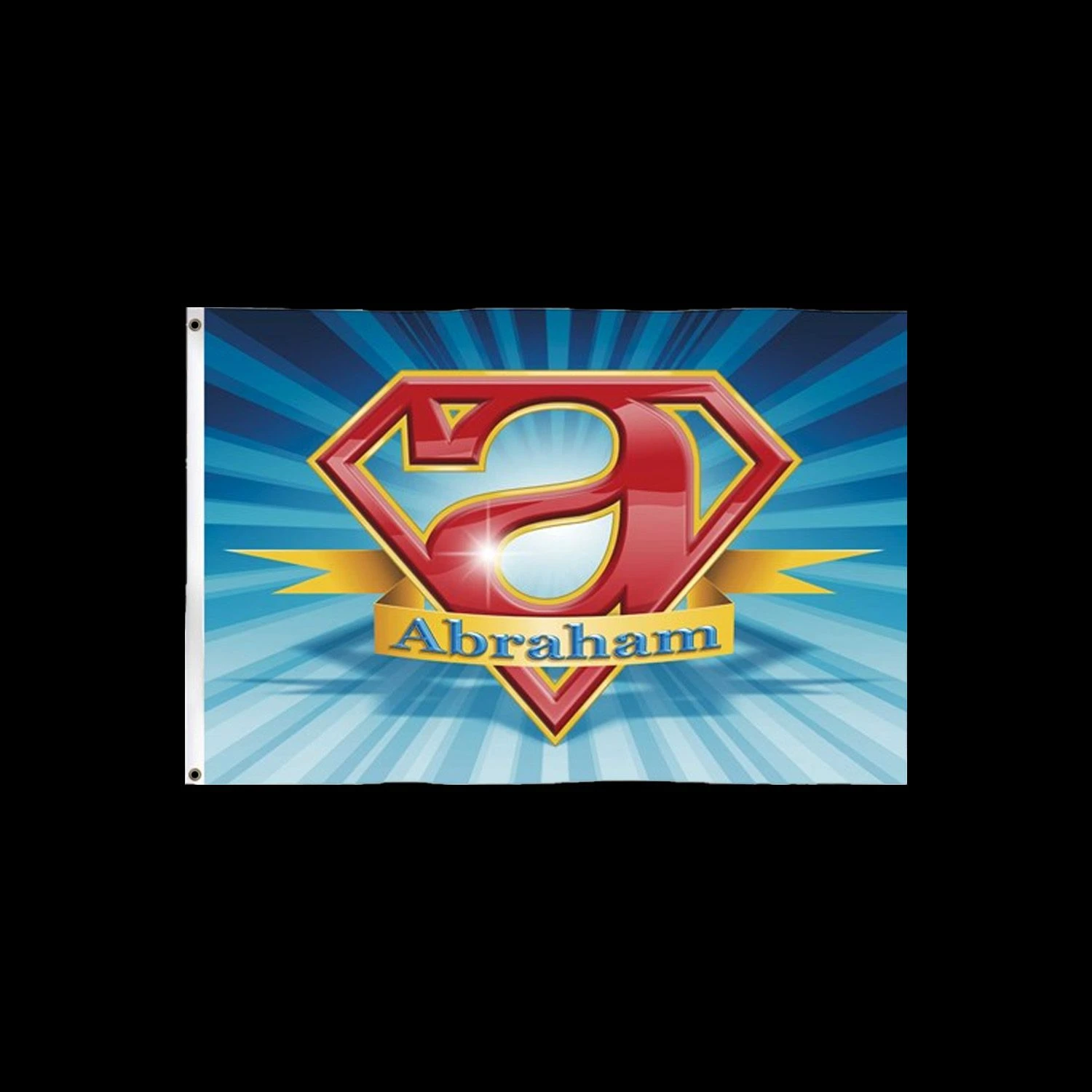 Gevelvlag Superheld - Abraham 1 Gevelvlag Superheld - Abraham