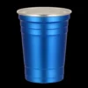 Aluminium Red Cups - 52cl - Blauw