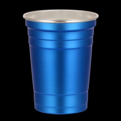 Aluminium Red Cups - 52cl - Blauw