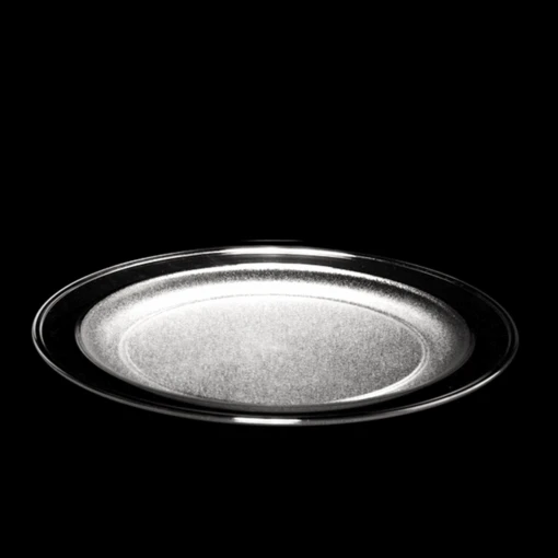 Kunststof Bord - 24cm - Transparant