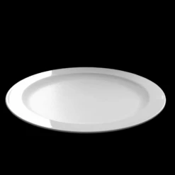 Kunststof Bord - 27cm - Wit