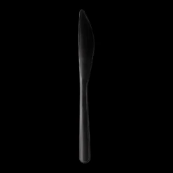 Kunststof Mes Circulware – 18,5cm – Zwart - 50 Stuks