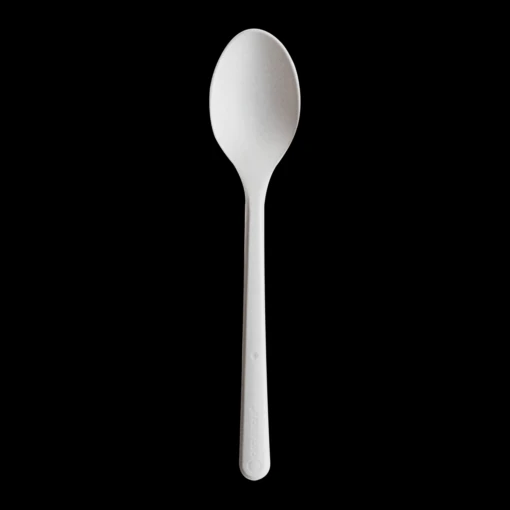 Kunststof Lepel Circulware – 18,5cm – Wit - 50 Stuks