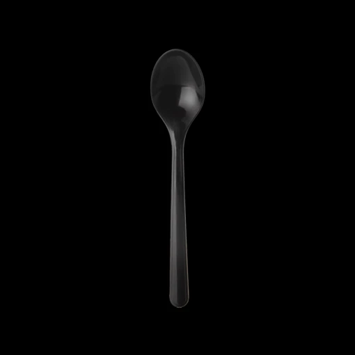 Kunststof Koffielepel Circulware – 13cm – Zwart - 50 Stuks