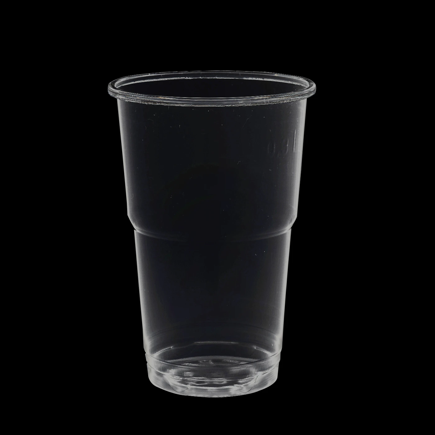 RPET Bekers - 30cl - Transparant 1 RPET Bekers - 30cl - Transparant