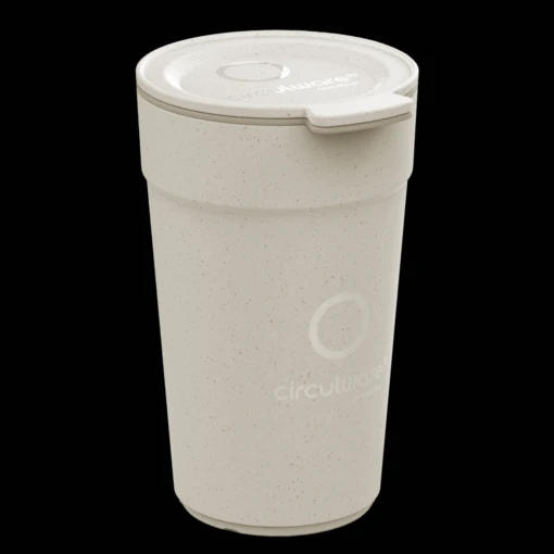 Kunststof Koffiebeker Circulware – 40cl – Beige