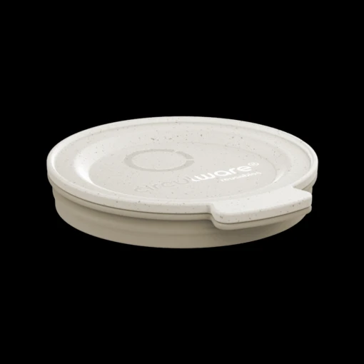 Kunststof Koffiebeker Deksel Circulware - Beige - Afbeelding 2