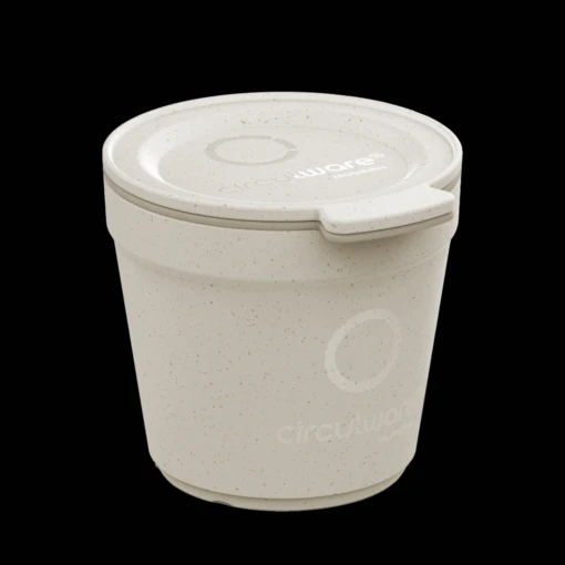 Kunststof Koffiebeker Deksel Circulware - Beige