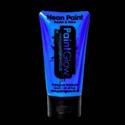 Blacklight Face&body Verf 50ml - Neon Blauw -Boland Winkel 398 img 1 bodypaint voor blacklights