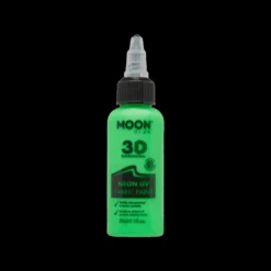 UV Lichtgevende Textiel Verf 30ml - Neon Groen -Boland Winkel 440 img 1 uv lichtgevende textiel verf 30ml neon groen