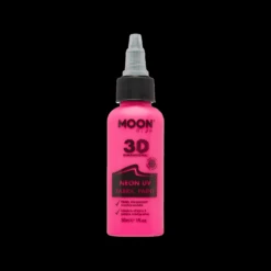 UV Lichtgevende Textiel Verf 30ml - Neon Roze -Boland Winkel 442 img 1 uv lichtgevende textiel verf 30ml neon roze