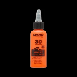 UV Lichtgevende Textiel Verf 30ml - Neon Oranje -Boland Winkel 443 img 1 uv lichtgevende textiel verf 30ml neon oranje