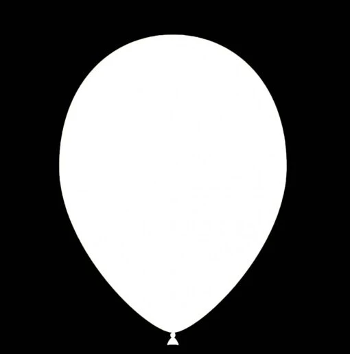 Witte Ballonnen - 28cm
