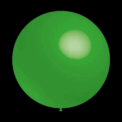 Groene Ballonnen - Metallic - 26cm