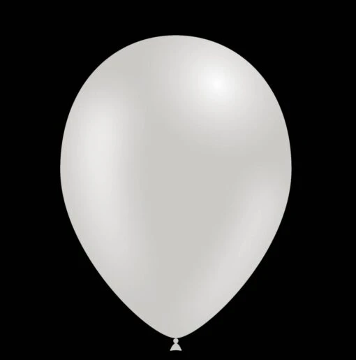 Zilveren Ballonnen - Metallic - 26cm