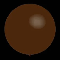Bruine Ballonnen - Rond - 30cm
