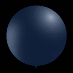 Donkerblauwe Ballonnen - Rond - 30cm