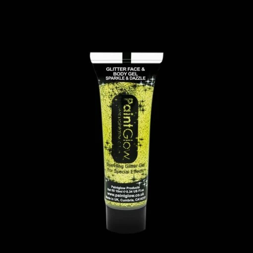 Glitter Face & Body Gel 10ml - Goud - Afbeelding 2