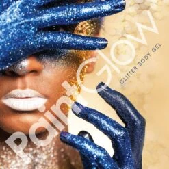 Glitter Face & Body Gel 10ml - Groen