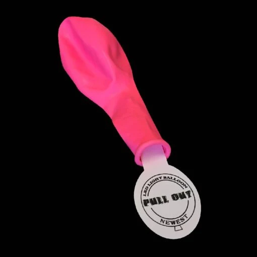 LED Ballon Roze