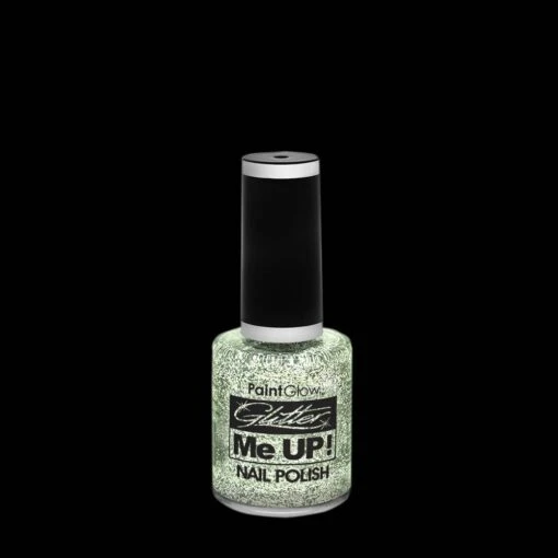 Glitter Nagellak - Zilver - Afbeelding 2
