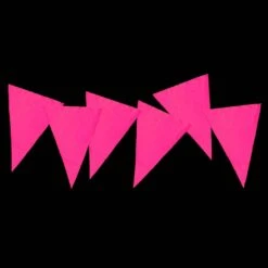 Vlaggenlijn - Roze - 10m