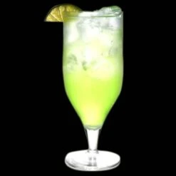 Kunststof Bierglazen Tulp - 28cl - Transparant