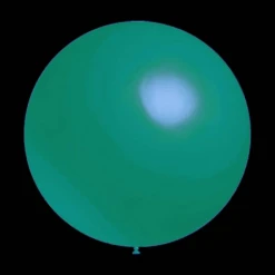 Turquoise Ballonnen - Rond - 30cm