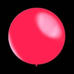 Fuchsia Ballonnen - Metallic Rond - 28cm